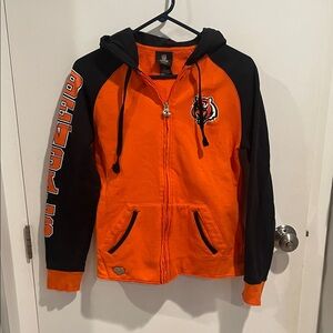 Cincinnati Bengals Zip Up Hoodie